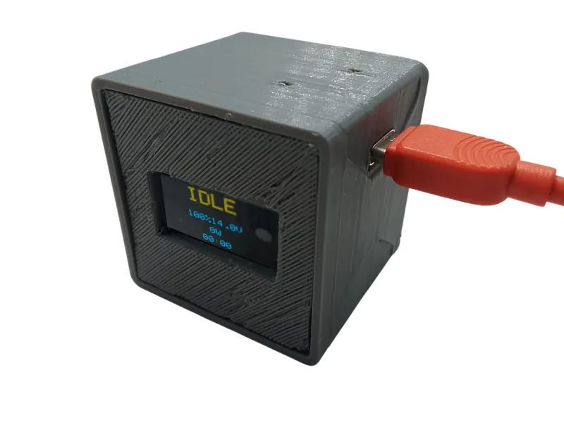 Бездротовий монітор BMS Jiabaida (JBD) на ESP32 з OLED‑дисплеєм