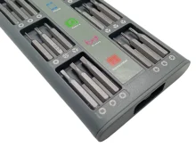 Викрутка з 48 бітами у металевому футлярі — купити набір для ремонту електроніки | RIZNEVDIM