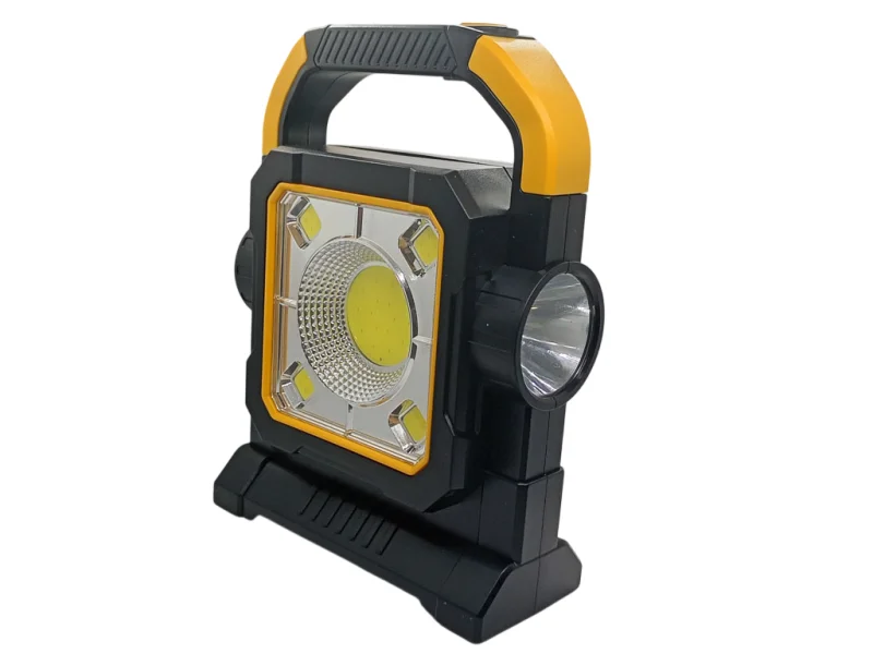 Акумуляторний ліхтар‑прожектор з Power Bank — кілька режимів, зарядка смартфона. Купити в Україні з доставкою