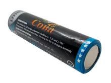 Аккумулятор Li-ion 18650 4.2V Black Coba — для фонарей и маломощных устройств