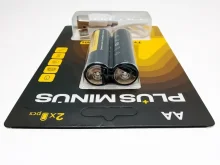 Аккумуляторные батарейки AA 2500mAh 2 шт — пальчиковые аккумуляторы Ni‑MH 1.2V для фотоаппаратов, игрушек и мышей | RIZNEVDIM