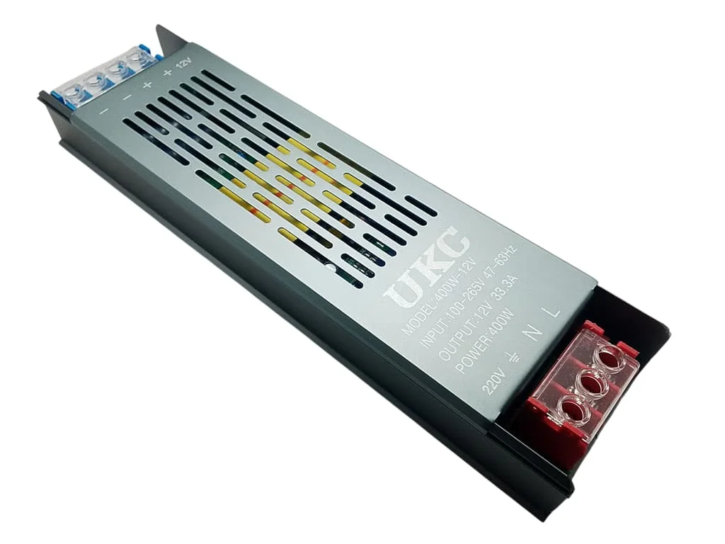 Блок живлення 12V 25A 300W UKC — надійний і компактний за свою ціну