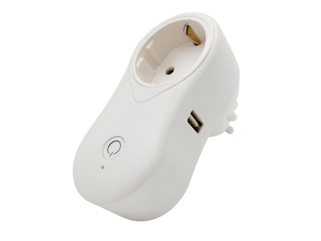 Умная розетка Wi-Fi с USB — управление с телефона, защита, таймеры, Tuya Smart