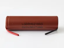 Акумулятор 18650 з контактами для пайки