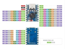 ESP32-S3 Zero — компактна плата розробки з Wi-Fi + Bluetooth та роз'ємом USB Type-C.