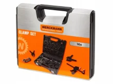 Набор быстрозажимов Werckmann 16 шт для столярных рабо
