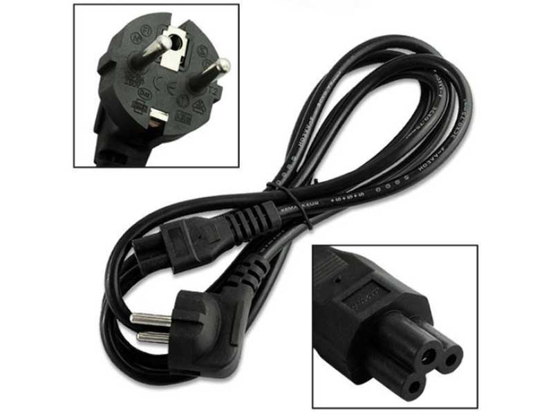 Кабель живлення для ноутбука 1.2 м — мережевий шнур PowerCord, заміна оригінального