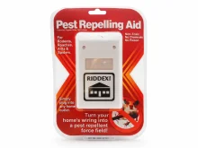 Ультразвуковой отпугиватель грызунов и насекомых RIDDEX – защита дома от мышей, крыс и тараканов