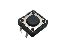 Кнопка тактовая 12x12x4.3 мм DIP 4 pin — универсальная для электроники и DIY