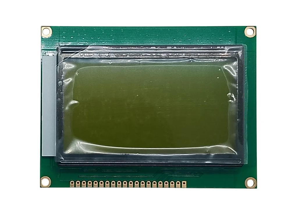 Графический LCD дисплей 12864 (128×64) ST7920 (зеленый экран)