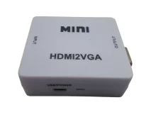 Конвертер VGA в HDMI з аудіо 1080P | Адаптер VGA-HDMI для монітора та телевізора