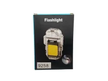 USB запальничка з електроспіраллю та LED-ліхтариком Type-C, вологозахищена