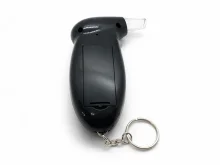 Цифровий алкотестер з мундштуками та LCD-дисплеєм
