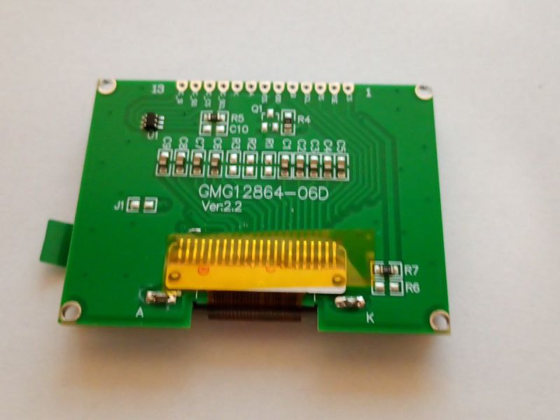 Дисплей LCD 12864 ST7920 128×64 графічний | Купити для Arduino