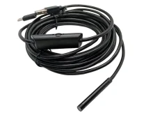 Эндоскоп USB для Android и ПК с гибким кабелем и LED‑подсветкой, 7 мм.