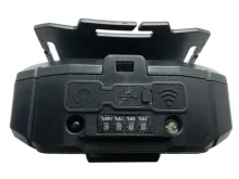 Налобний ліхтар на акумуляторі 18650 HC 617 COB із сенсором та режимом RED/BLUE WARNING