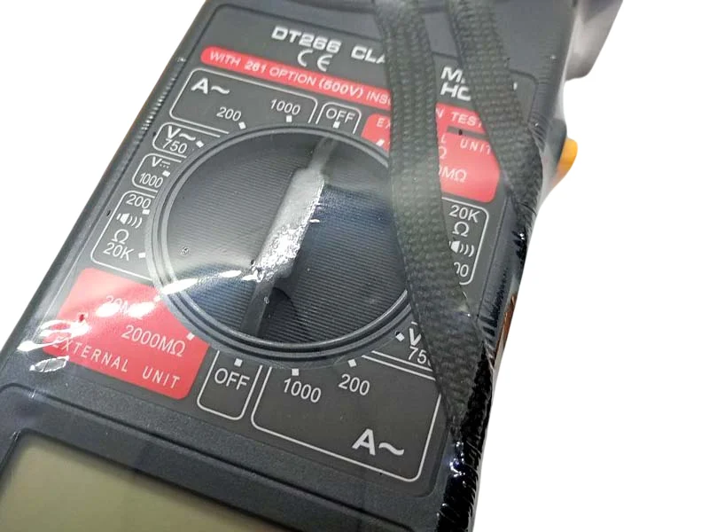 Мультиметр DT-266: Купить универсальный цифровой тестер с клещами [UA]