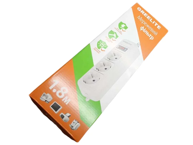 Сетевой фильтр SP3 — защита от скачков напряжения | Купить удлинитель с защитой