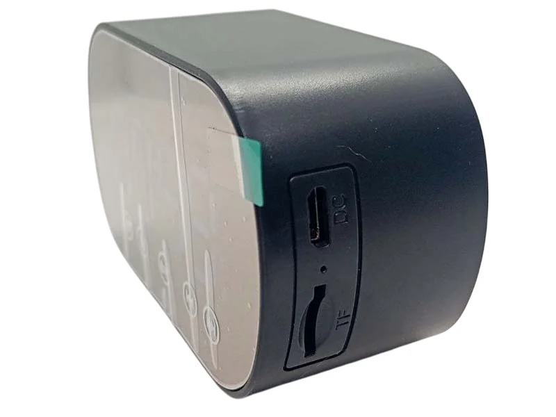 Мобильная колонка с часами S15 BT — Bluetooth акустика с дисплеем