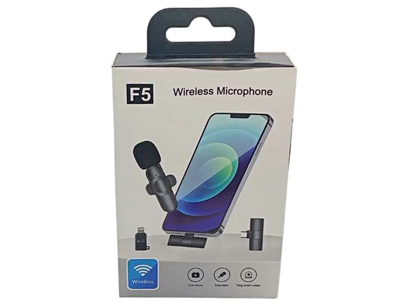 Мікрофон F5 для телефону Type-C - Якість звуку як у студії