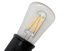 Акумуляторна лампочка T02 з карабіном та зарядкою від USB роз’єм Type-C