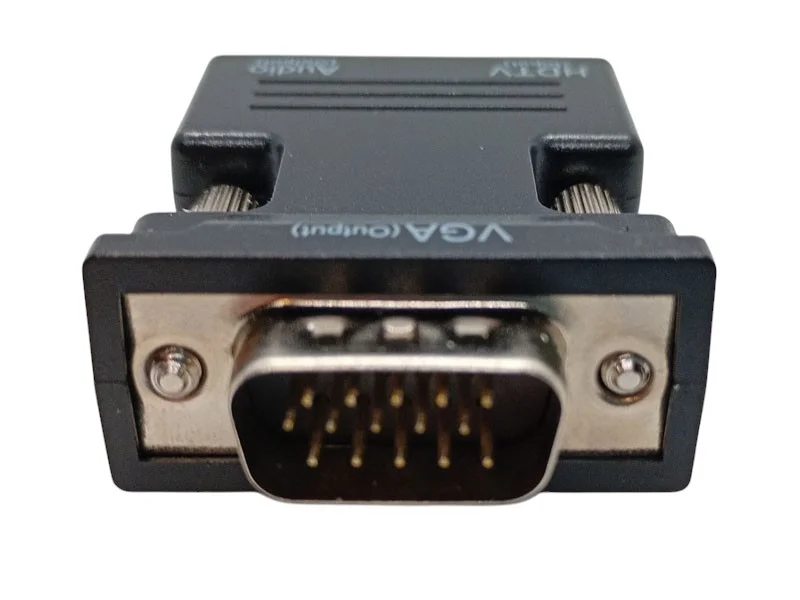 Конвертер HDMI-VGA OUT — адаптер HDMI у VGA з аудіо, Plug&Play