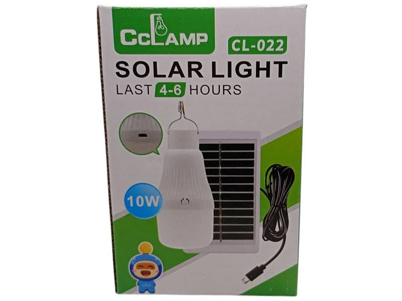Лампа на солнечной батарее светодиодная с аккумулятором | Купить в RIZNEVDIM