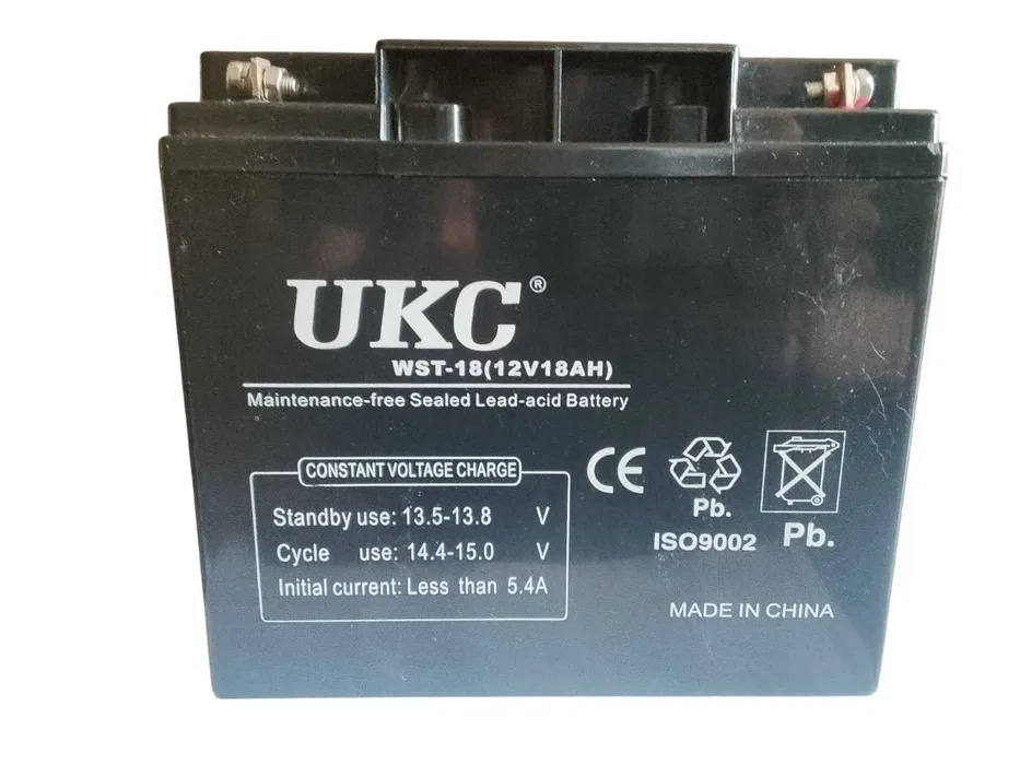 Продаю власний акумулятор UKC 12V 18Ah.