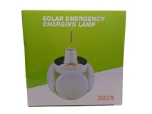 Аварийный фонарь для кемпинга JG Solar Emergency Charging Lamp 2029 с солнечной зарядкой и USB