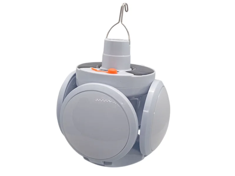 Аварийный фонарь для кемпинга JG Solar Emergency Charging Lamp 2029 с солнечной зарядкой и USB