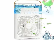 Мінівентилятор з контейнером для льоду та USB живленням