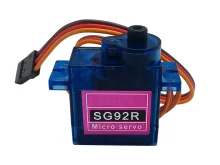 Сервопривод SG92R 9 г с карбоновыми шестернями (180°)