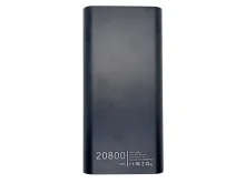 Зовнішній акумулятор Power Bank 20800mAh, роз'єми USB, Micro USB