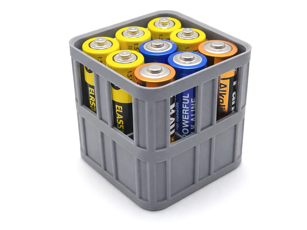 Органайзер для батареек AA на 9 шт. RVD Battery Case