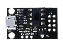 Відлагоджувальна плата для ATtiny13A, ATtiny25, ATtiny45, ATtiny85 microUSB