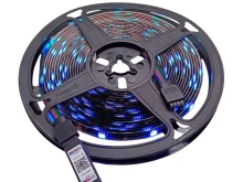 Світлодіодна LED стрічка 5м з Bluetooth управлінням через смартфон (APP BT) | RGB підсвітка для кімнати, ТВ, декору