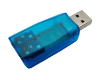 USB звукова карта 3D Sound 5.1 — зовнішній USB аудіо адаптер для ПК та ноутбука