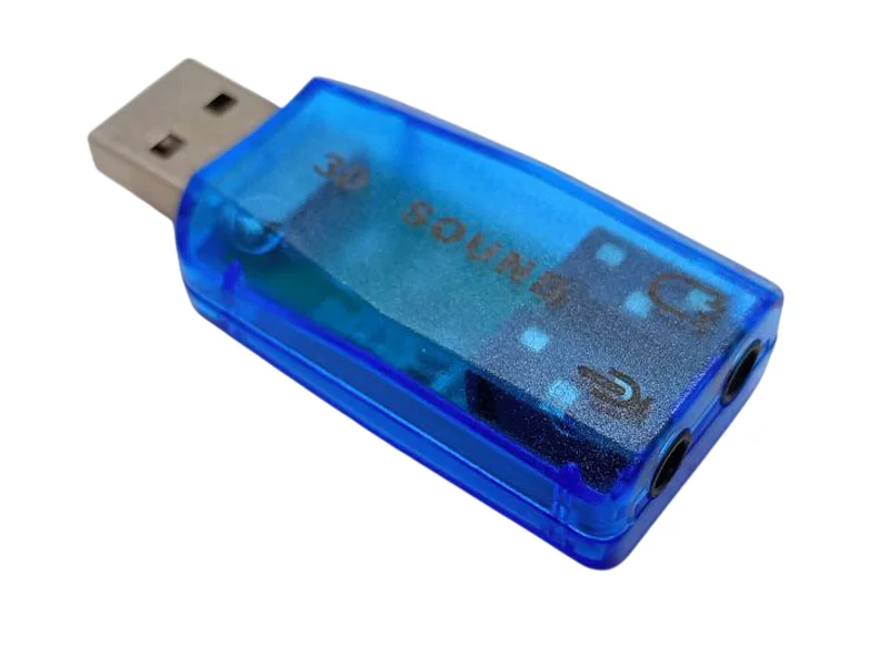 USB звуковая карта 3D Sound 5.1 для ПК и ноутбука | Внешняя аудиокарта через USB