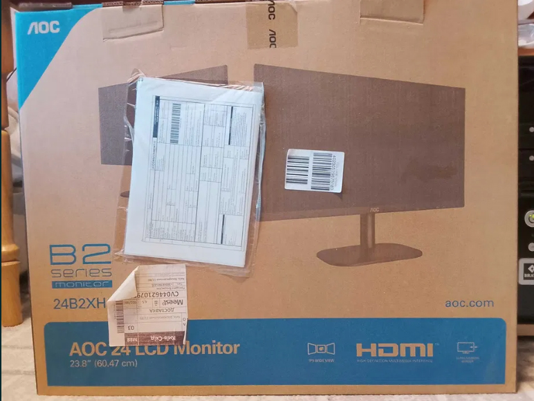 Монітор 23.8" AOC 24B2XH Full HD IPS у відмінному стані